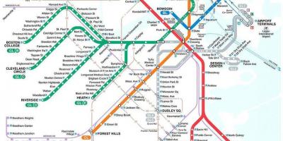Карта на MBTA